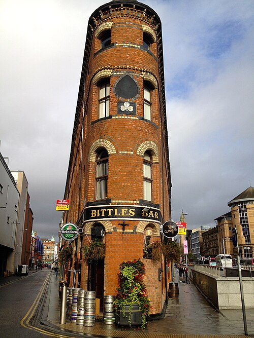 Outside of Bittles Bar